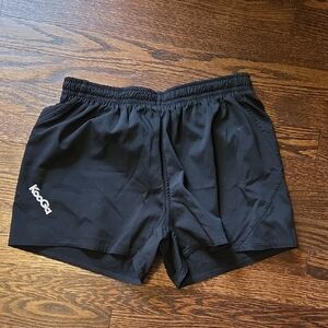 KOOGA RUGBY Black Elastic Waist Shorts